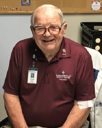 Volunteer George Kramer