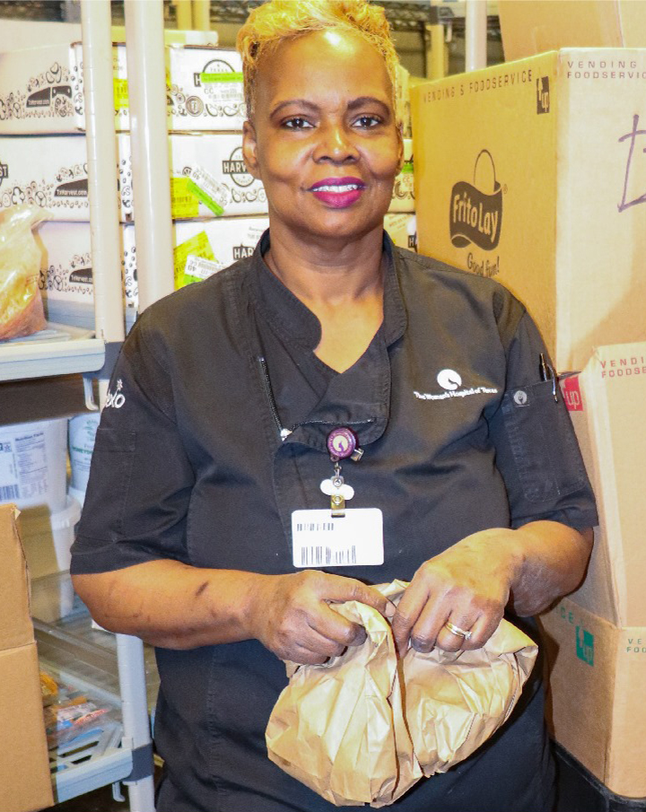 Aleshia Cooper, Dietary Services Supervisor, The Woman’s Hospital of Texas, Houston