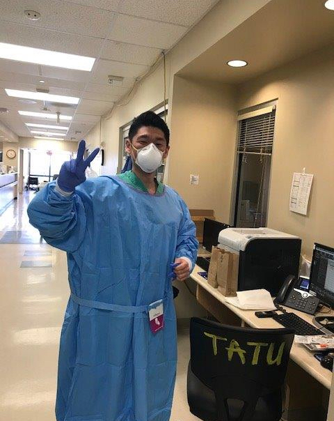 Jon Ham, staff nurse in the Neuro ICU