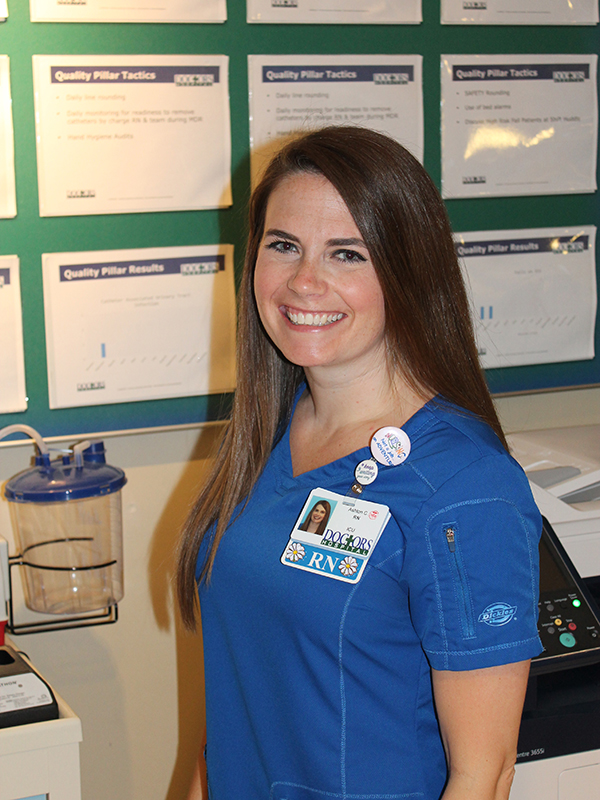 Ashton Crocker, RN., Doctors Hospital of Augusta, Augusta, Ga.