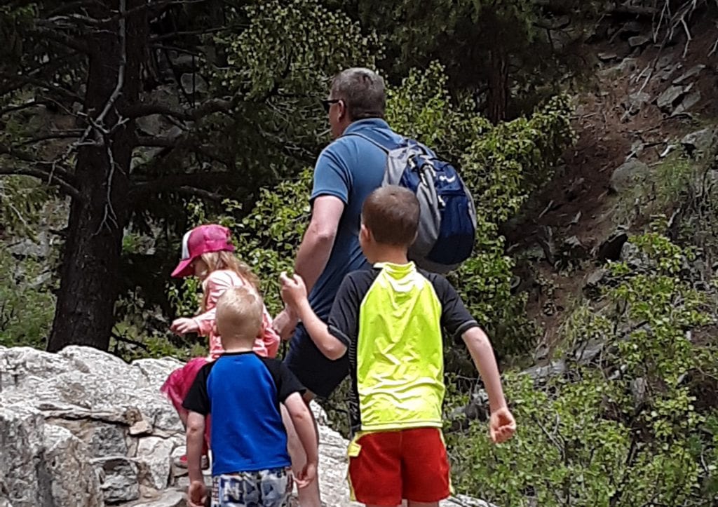 Levi Friedly and family